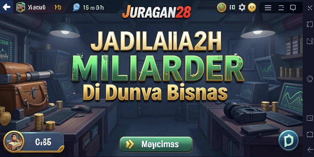 Tampilan Screenshot JURAGAN28 menampilkan gameplay Tycoon yang menarik.