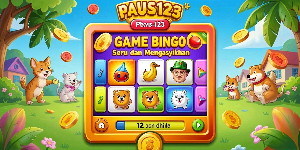 Tampilan gameplay menarik dari PAUS123 yang menyenangkan.