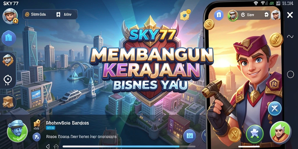Tampilan gameplay SKY77 yang menarik dan penuh strategi.