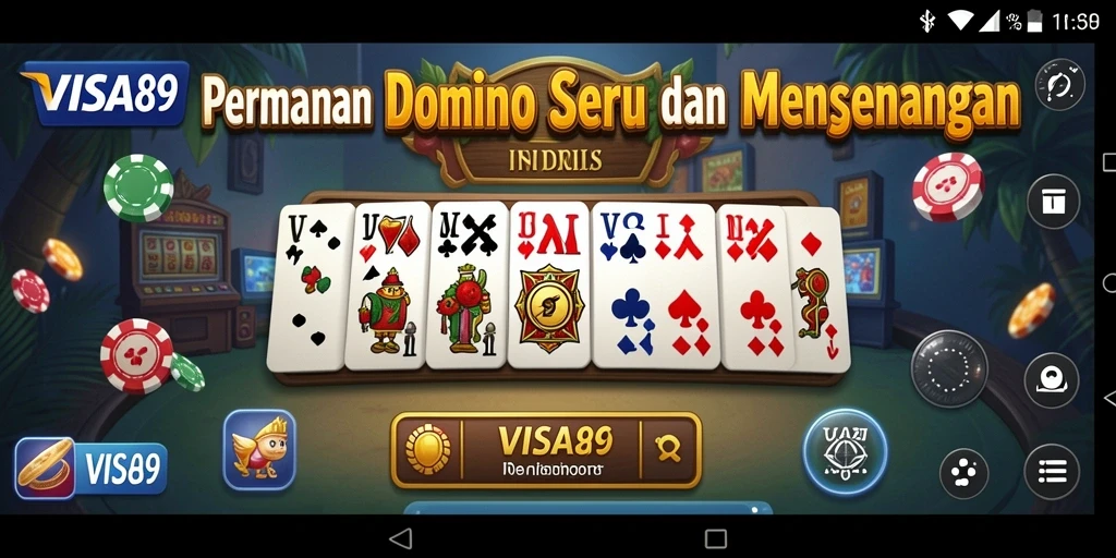 Tampilan gameplay seru dan interaktif di VISA89.